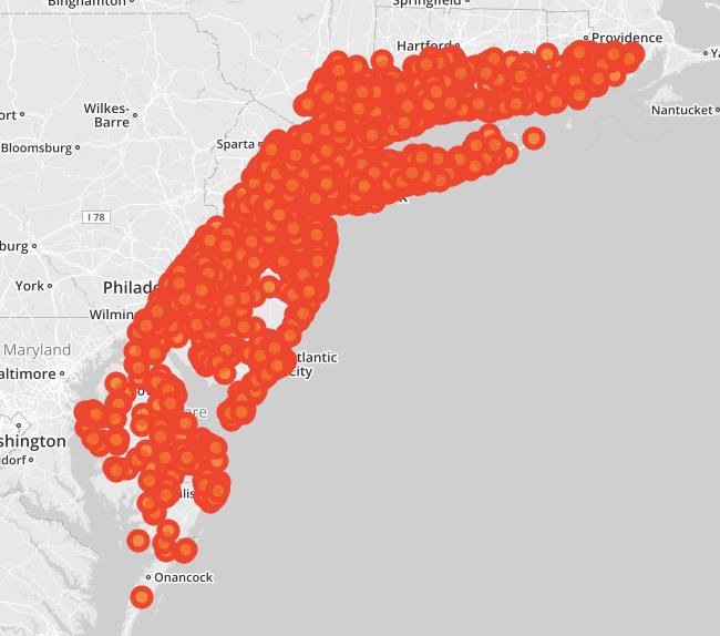 Users in the NY-NJ Box