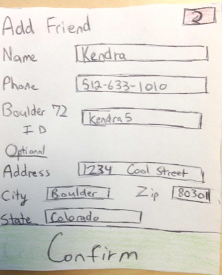 Add Friend Form